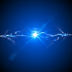 Vector discharge of electricity