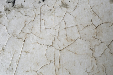 
concrete on the white background