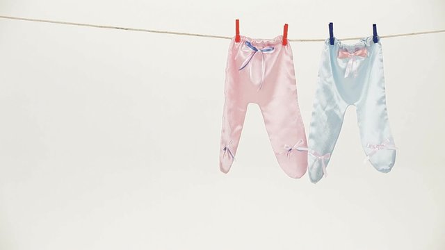 Onesie Drying On A Rope