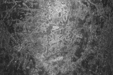 Abstract corroded black wallpaper grunge background iron rusty artistic wall peeling paint