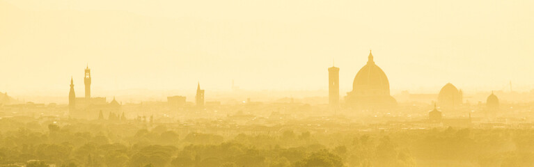 Fototapeta premium Toscana,Firenze,monumenti del centro storico.