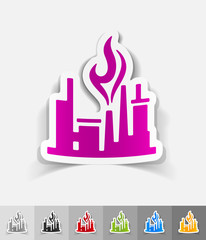 realistic design element. refinery