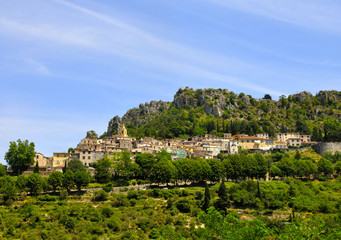 Village de Sainte-Agnès (Alpes-Maritimes)