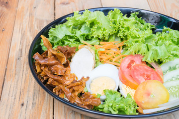 Delicious salad for health
