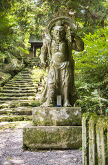 Fototapeta premium 大分県 両子寺の仁王像