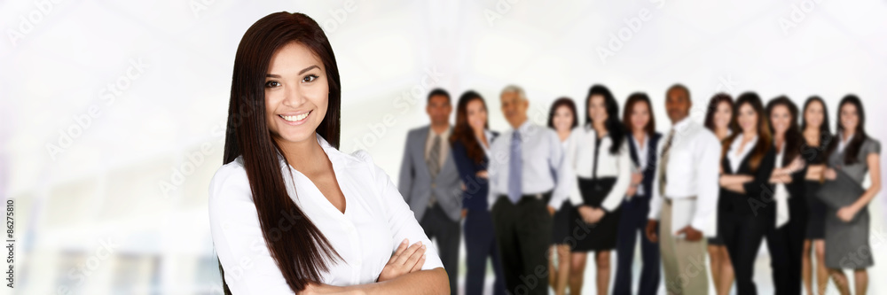 Wall mural businesswomen