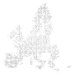 Fototapeta na wymiar Map of EU