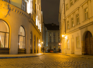 Fototapeta na wymiar Streets of Prague