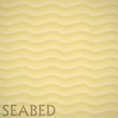 vector illustration of seabed background