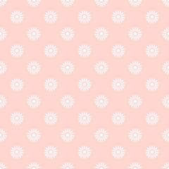 Flower seamless pattern background