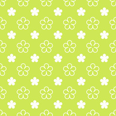Flower seamless pattern background