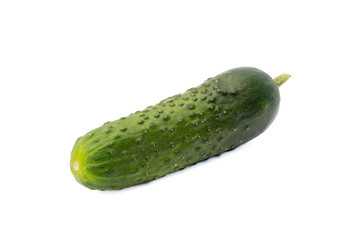 Cucumber isolated on white background