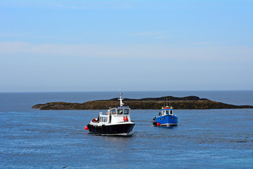 Boats, North Sea