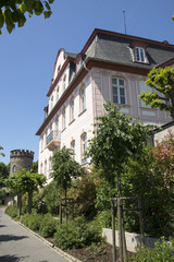 Historisches Haus (Spee-Haus) in Engers am Rhein, Deutschland
