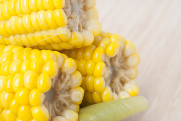 boiled corn
