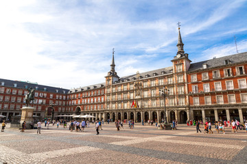 Statue of Philip III at Mayor plaza in Madrid © Sergii Figurnyi