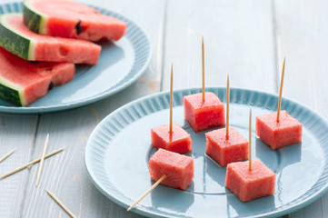Melonenspieße