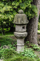 Japanese motives in beautiful Albert Kahn Park. Paris