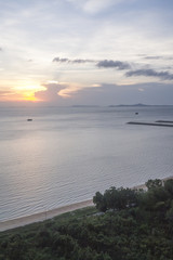 Sea landscape at Sattaheep (Thailand)