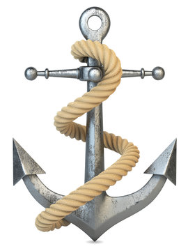 Anchor and rope