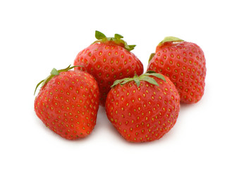 4 Erdbeeren