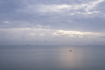 Obraz premium Sea landscape at Sattaheep (Thailand)