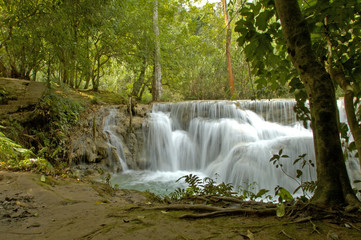Kuang Si waterfall Laos