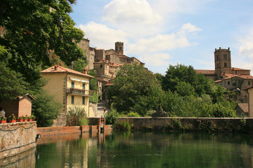 Fototapeta na wymiar Toscana, Santa Fiora,Grosseto.