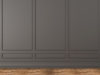 Background of a classic gray wall