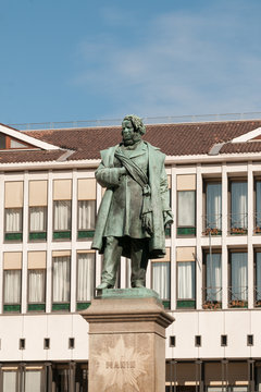 Denkmal Daniele Manin In Venedig