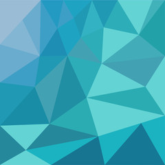 Vector background of colored triangles