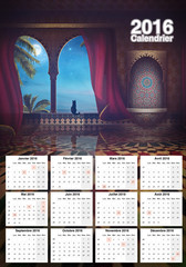 calendrier 2016 
