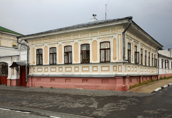 Historic house in Gorodets. Nizhny Novgorod Oblast. Russia