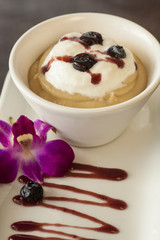 salted caramel pudding
