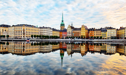 stockholm city - obrazy, fototapety, plakaty
