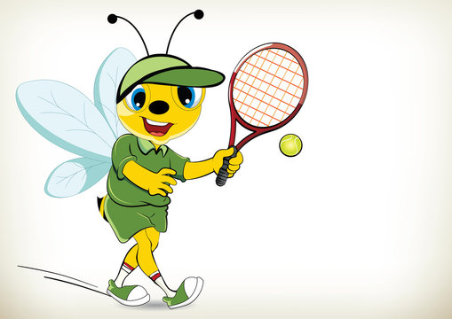 Tennis Player-Bee