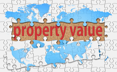 property reveal word with reveal jigsaw