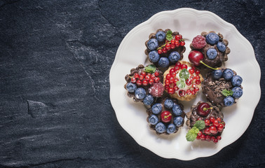 Homemade mini tarts