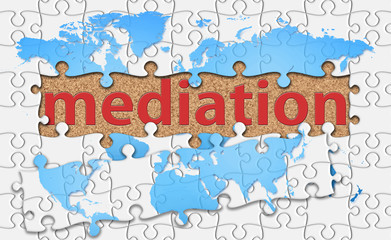 mediation word with reveal jigsaw