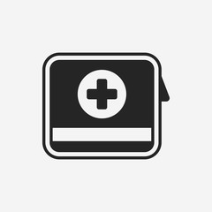 First aid kit icon