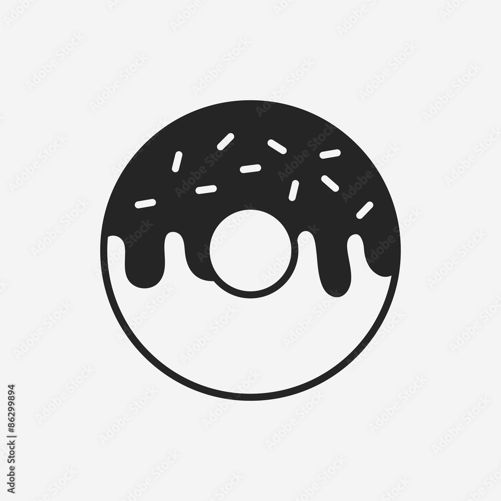 Poster donut icon