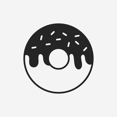 Fototapeta premium donut icon