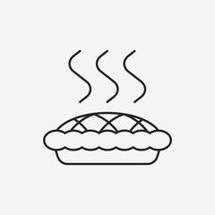 pie line icon