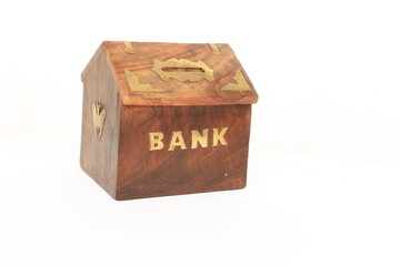 isolated moneybox