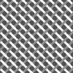 Monochrome pattern with shades of gray lattice