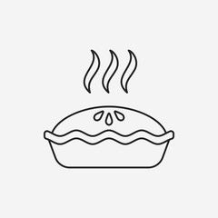 pie line icon