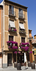 Fototapeta na wymiar Segovia Balconies