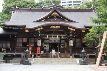 東京新宿の熊野神社