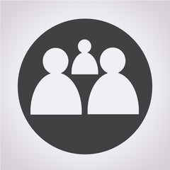 Group of people icon
