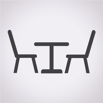 Table With Chairs Icon